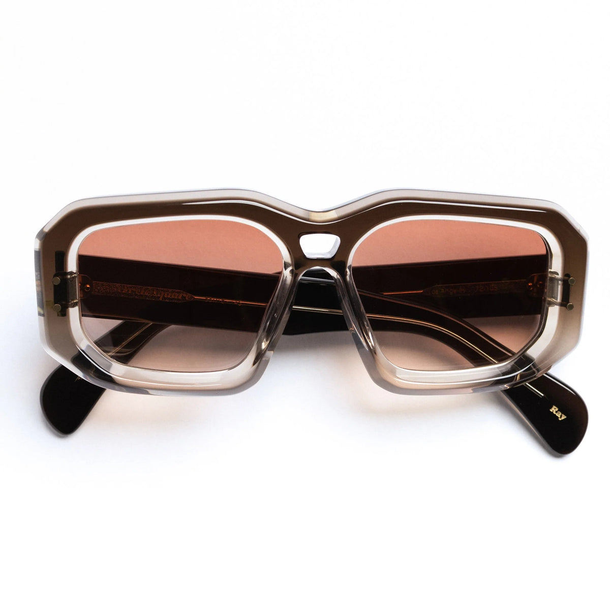 The Ray in Taupe Fade Sunglasses