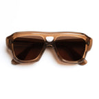 The Deneuve in Sparkling Bronze Sunglasses