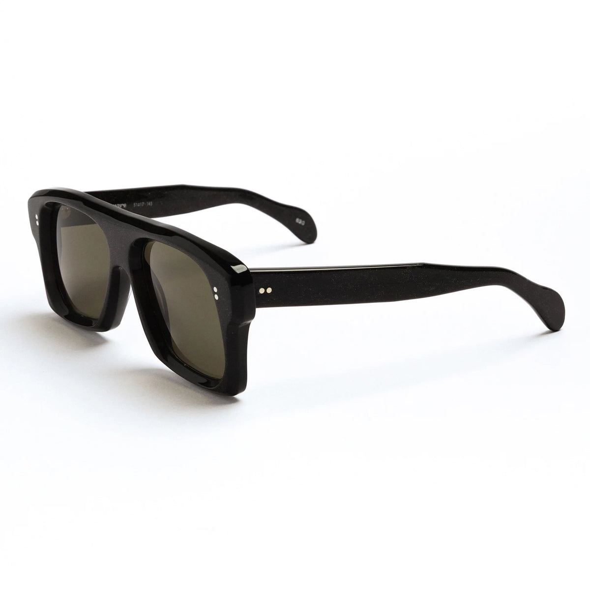 The 620 in Sparkling Black Sunglasses
