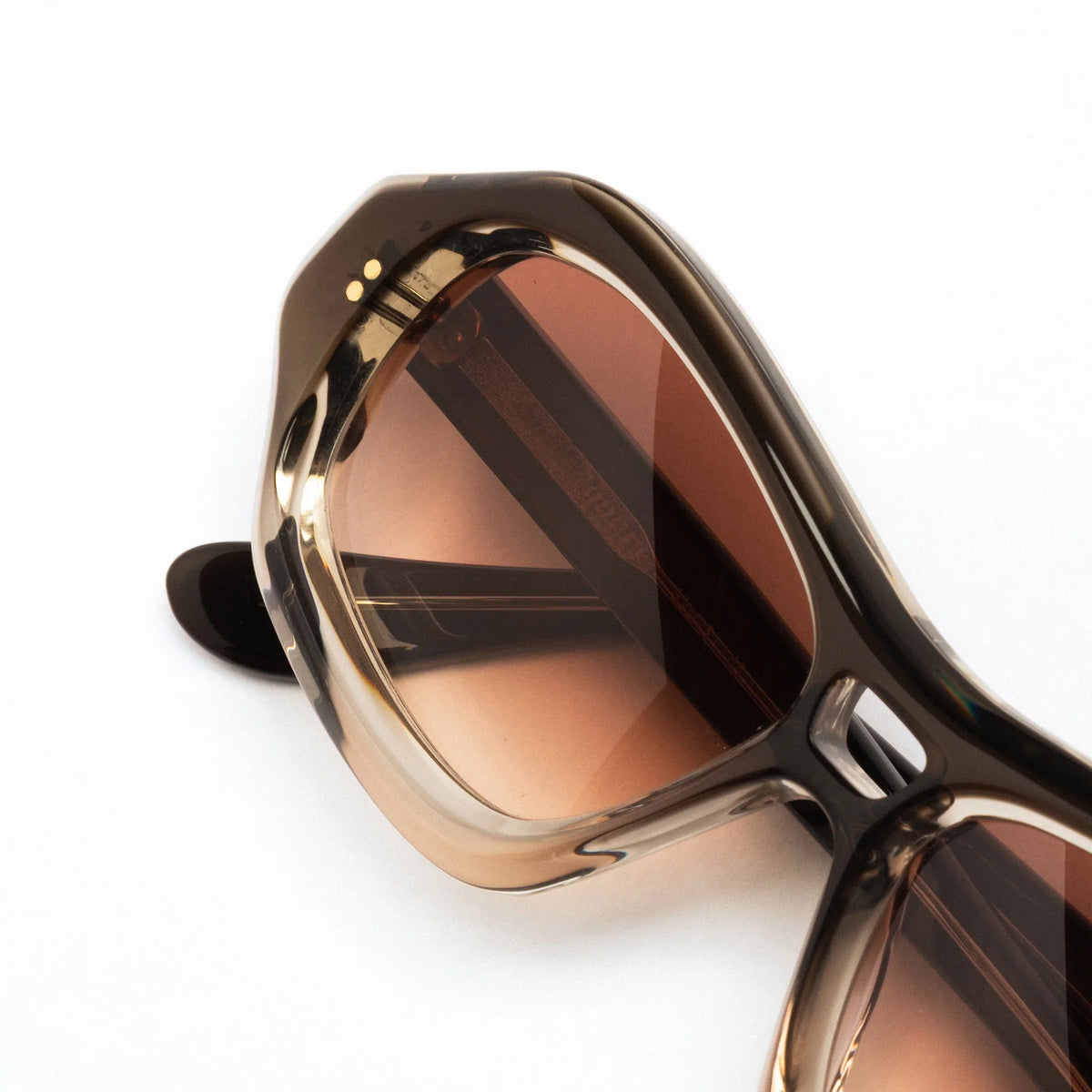 The Mick in Taupe Fade Sunglasses