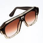 The Deneuve in Taupe Fade Sunglasses