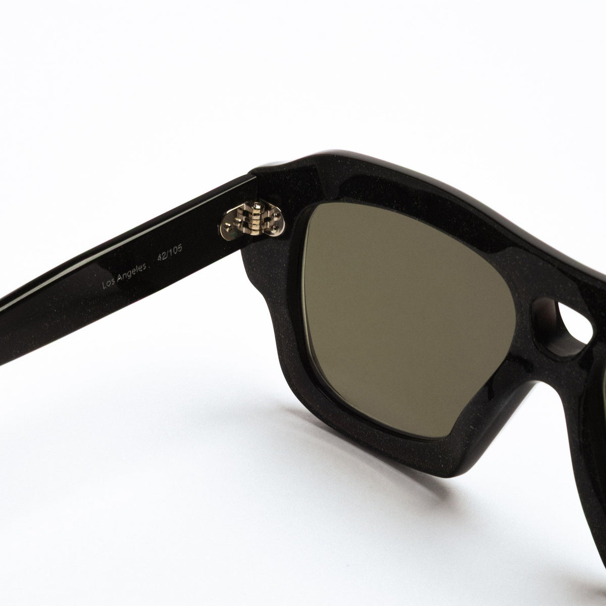 The Deneuve Sparkling Black Sunglasses