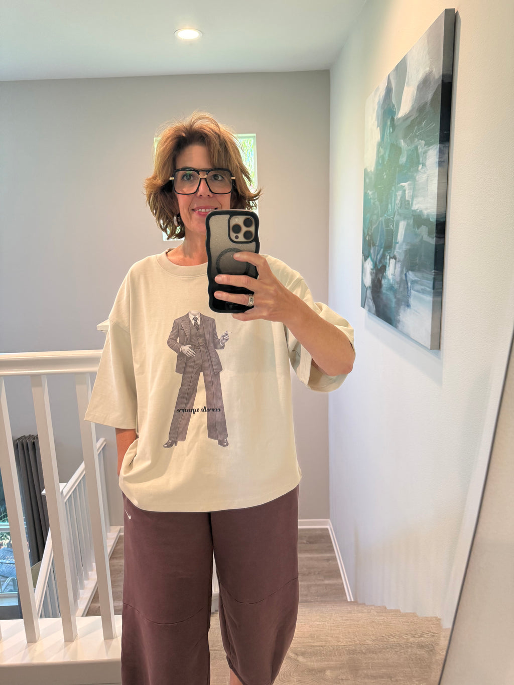 The Deneuve heavy Weight Boxy Tee