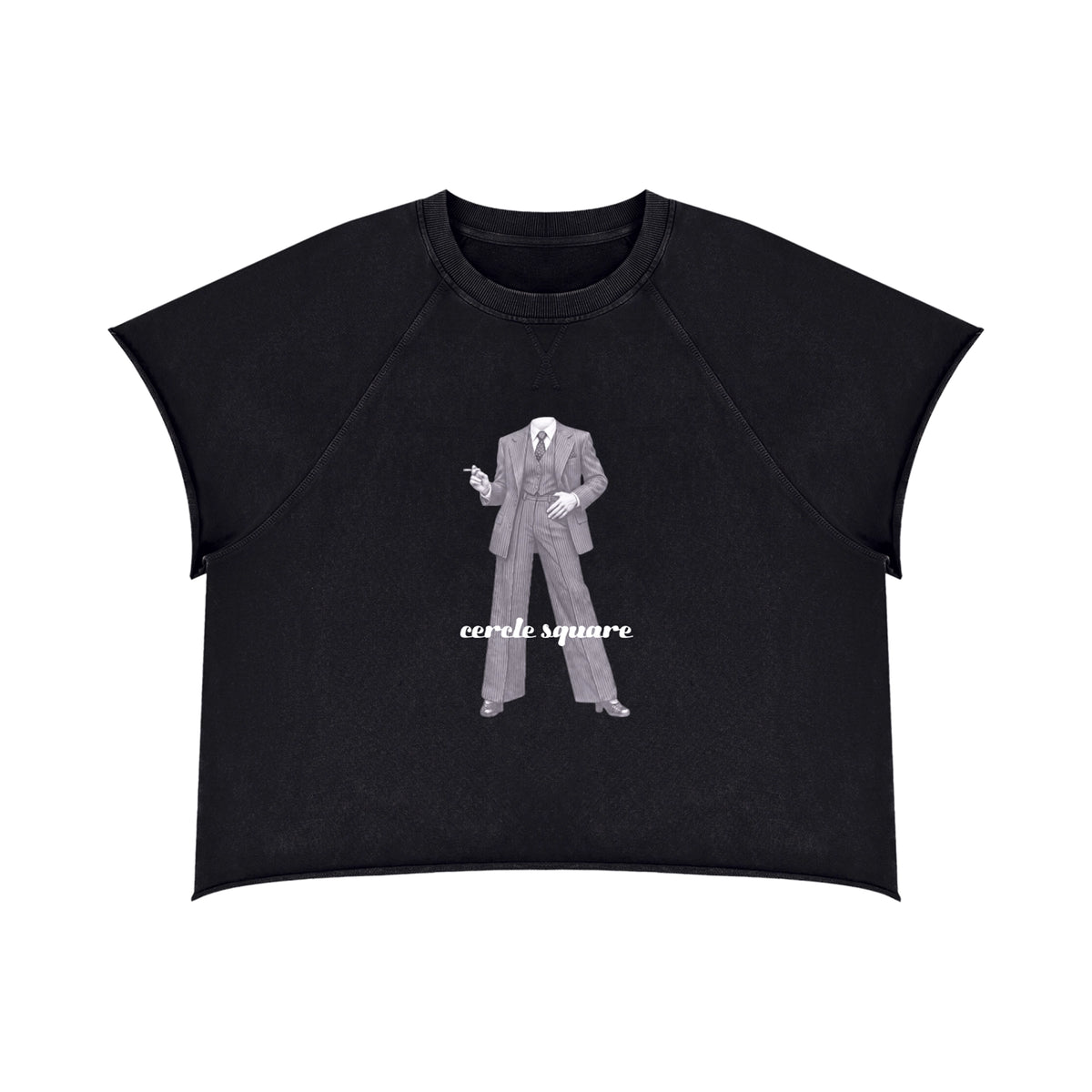 The Deneuve tee black