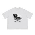 The Ray Oversized White Tee