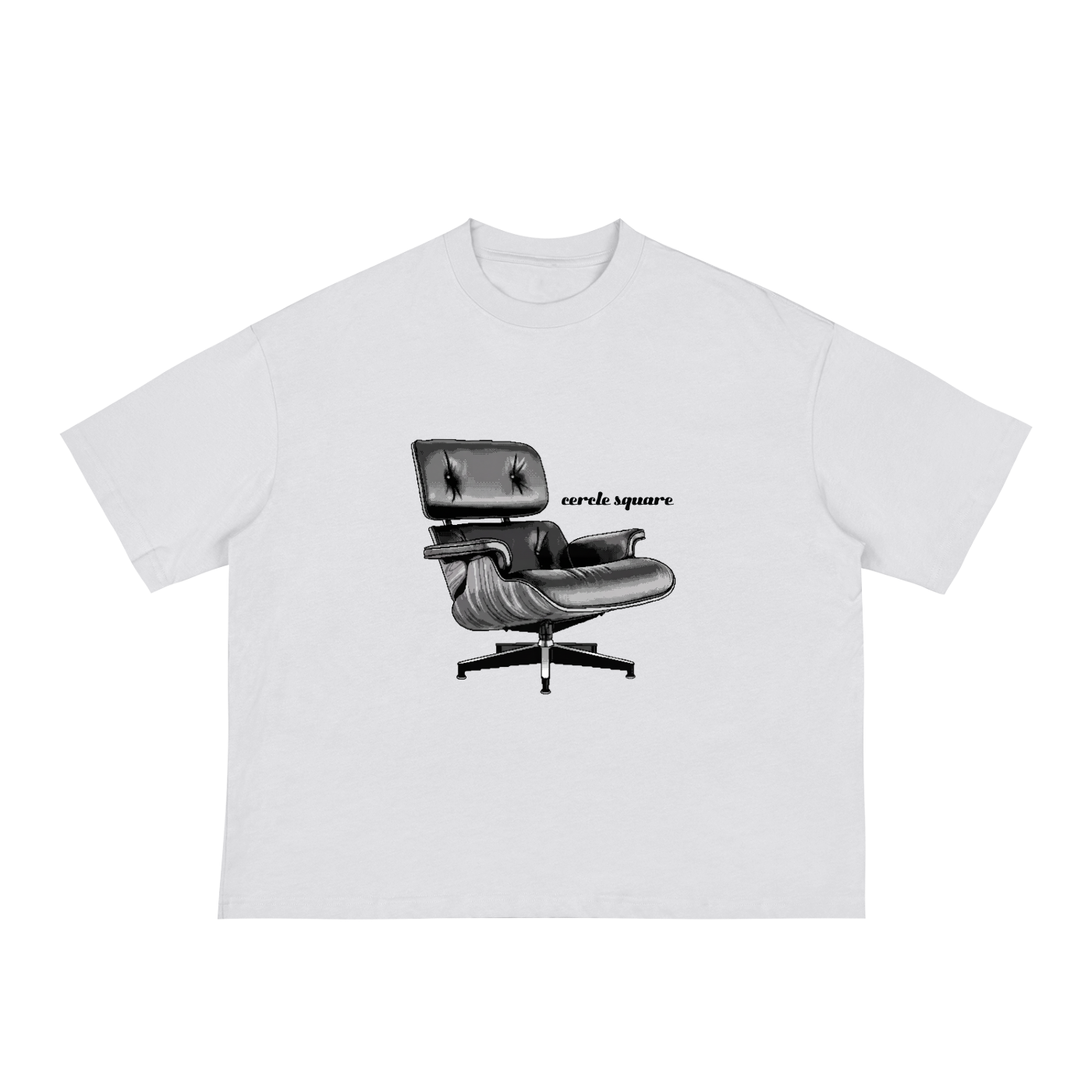 The Ray Oversized White Tee