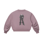 The Deneuve Women’s Crop V-Neck Sweatshirt